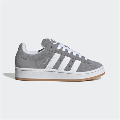 adidas campus kinderen grijs|adidas campus 00s grijs.